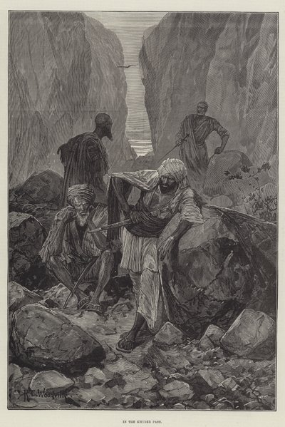 En el paso de Khyber de Richard Caton Woodville junior